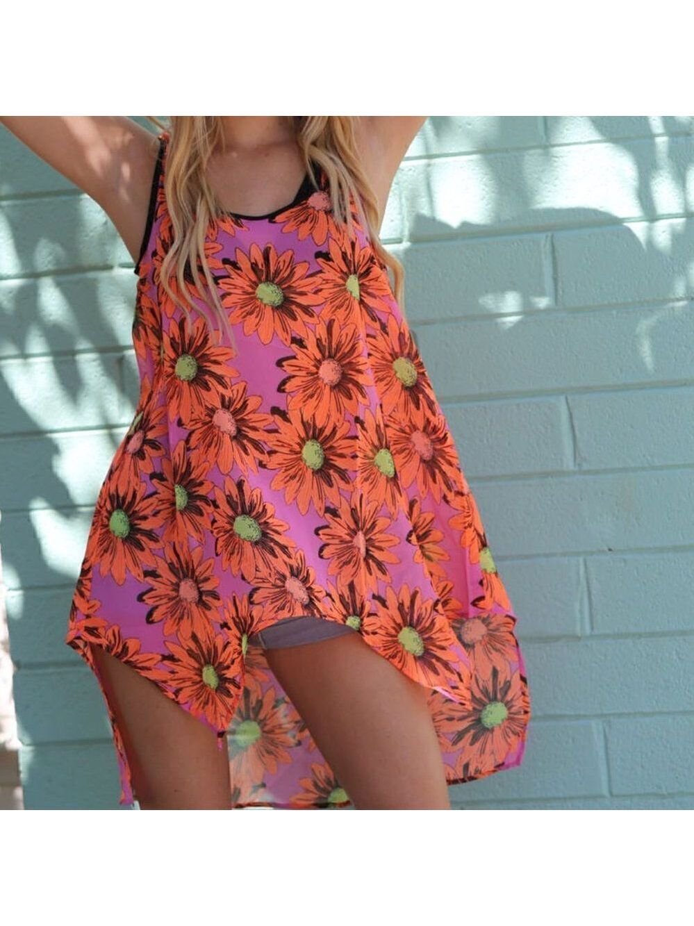 PRICE IS FIRM! BRAND NEW Angie Sleeveless Hi-Lo Tank Tops - Picture 9 of 10